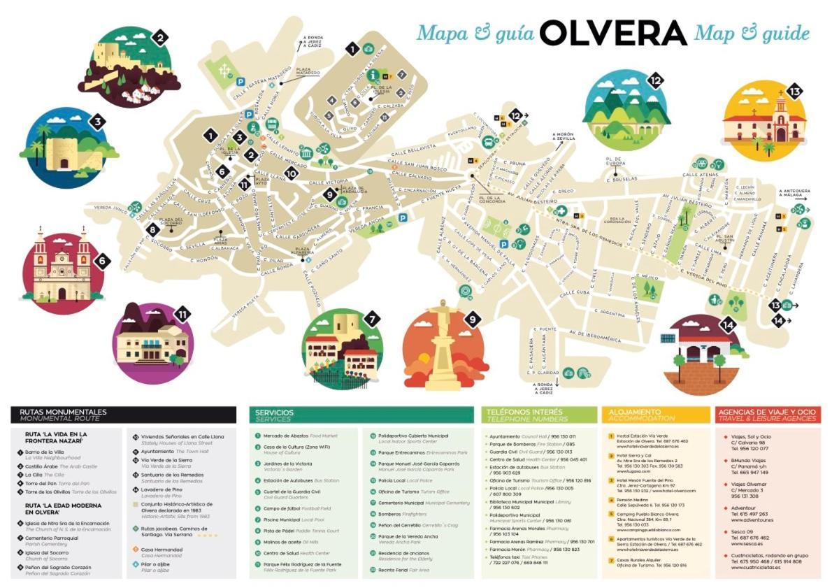Casa Del Arco Villa Olvera Eksteriør billede